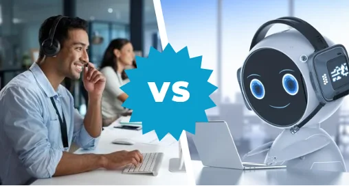 AI Chatbot vs. Human, Who’s the Better Fit for Your Business?